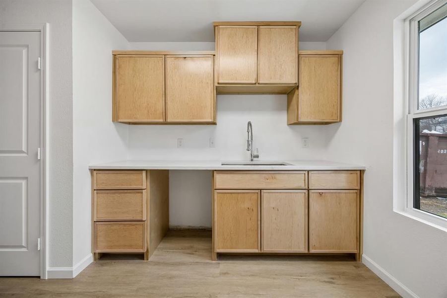 Furnished interior view inside a new home in , Dallas (Image 6).