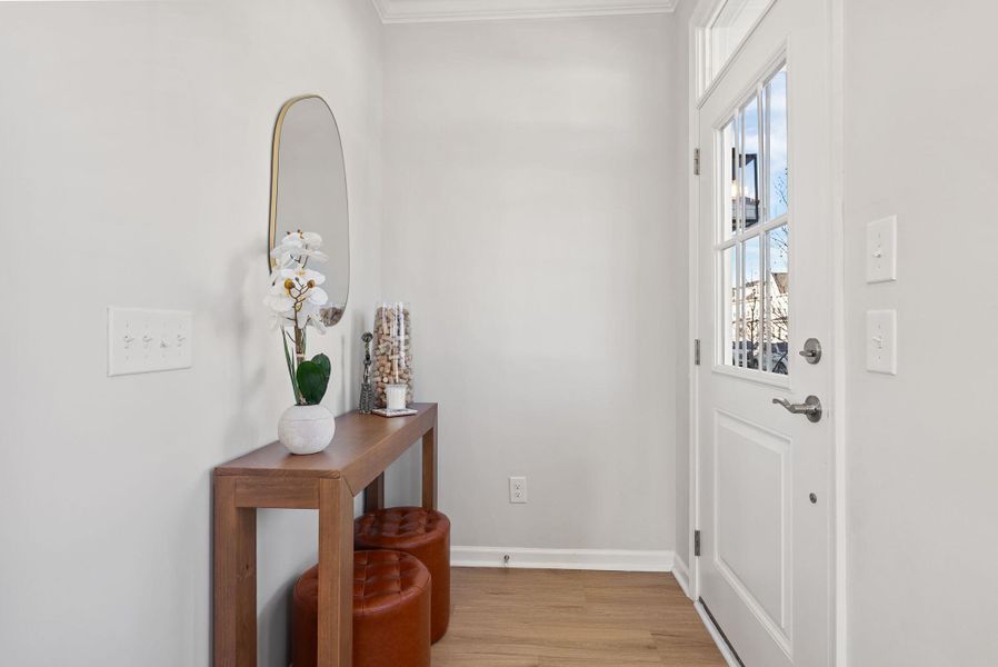 Furnished interior view inside a new home in , Summerville (Image 13).
