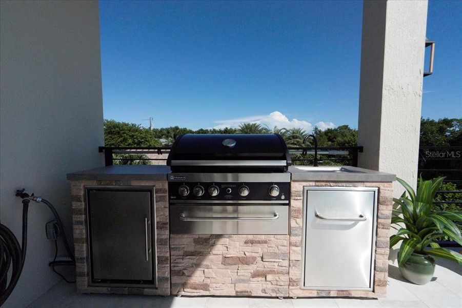 Exterior details and patio area of a home in , Marathon (Image 34). Exterior details and patio area of a home in , Marathon (Image 34).