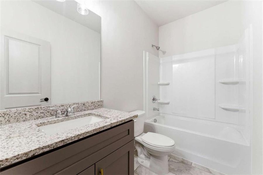 Furnished interior view inside a new home in Underwood Crossing, Covington (Image 11). Furnished interior view inside a new home in Underwood Crossing, Covington (Image 11).