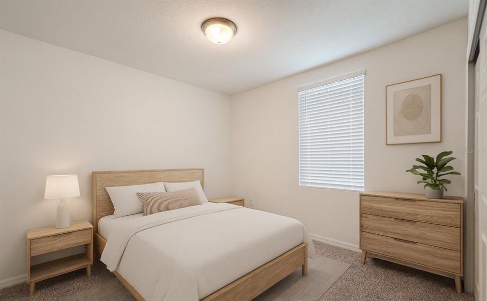 Furnished interior view inside a new home in Deer Run at Crosswinds, Davenport (Image 4).
