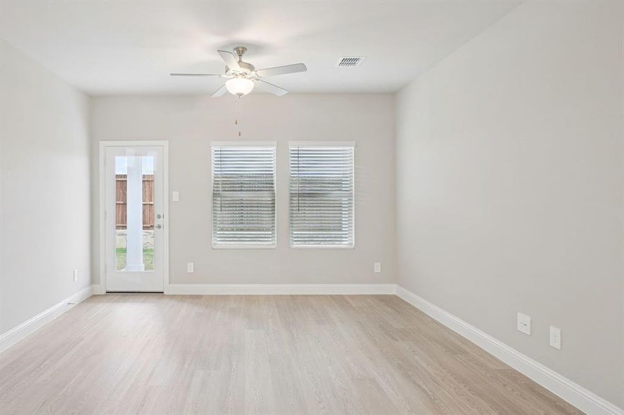 Spacious, unfurnished interior of a new home in Parks at Foster Crossing - Spring Series, Anna (Image 22).