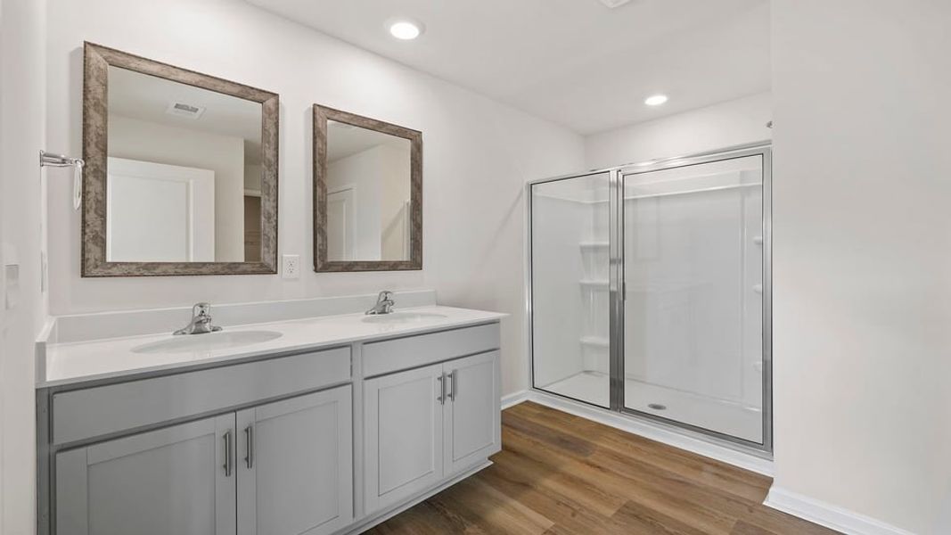 Furnished interior view inside a new home in Lakestone, Woodruff (Image 11).