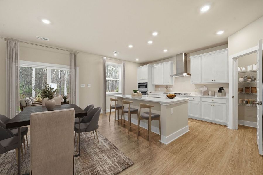 Representative furnished interior of a home built from the The Highland by Stanley Martin Homes in Boykin Hills, Chapin (Image 5).