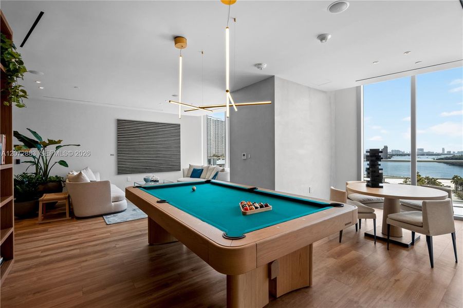 Furnished interior view inside a new home in , Miami (Image 10).