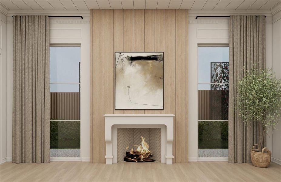 Furnished interior view inside a new home in , Winter Park (Image 8).