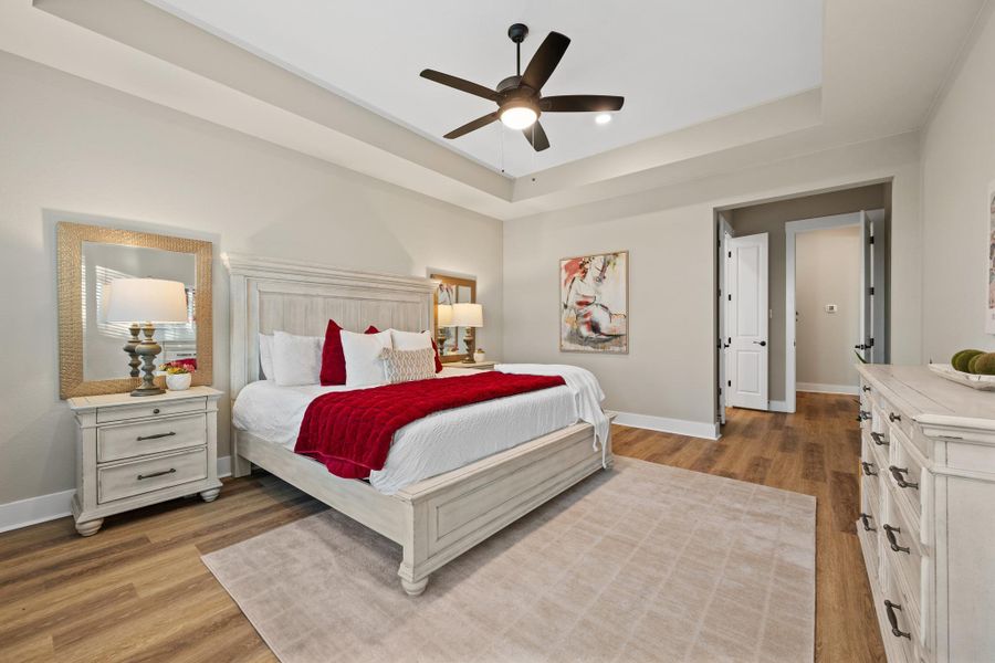 Furnished interior view inside a new home in Bryson, Leander (Image 35). Furnished interior view inside a new home in Bryson, Leander (Image 35).