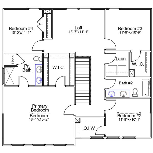 2D floor plan layout of this home in Hanes Lake, Winston-Salem, NC (Image 6). 2D floor plan layout of this home in Hanes Lake, Winston-Salem, NC (Image 6).