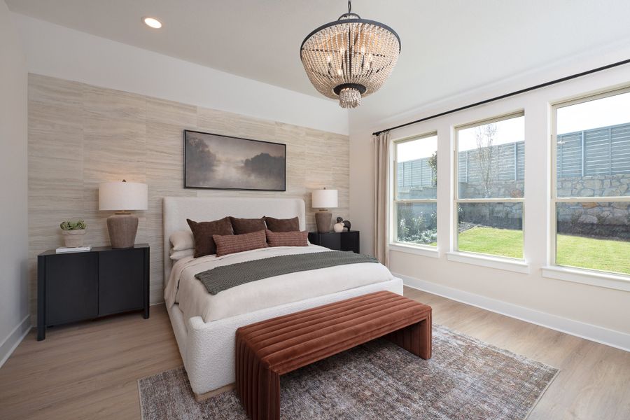 Image 16 representing the Juniper by Tri Pointe Homes in Treeline, Justin, TX.