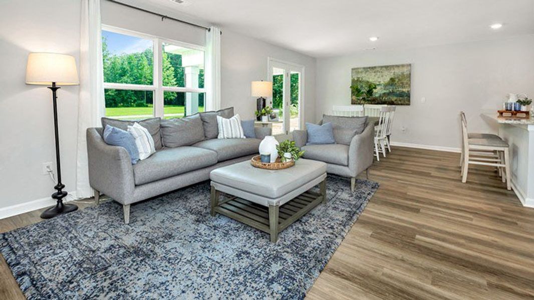Furnished interior view inside a new home in Bailey Park, Fayetteville (Image 18).