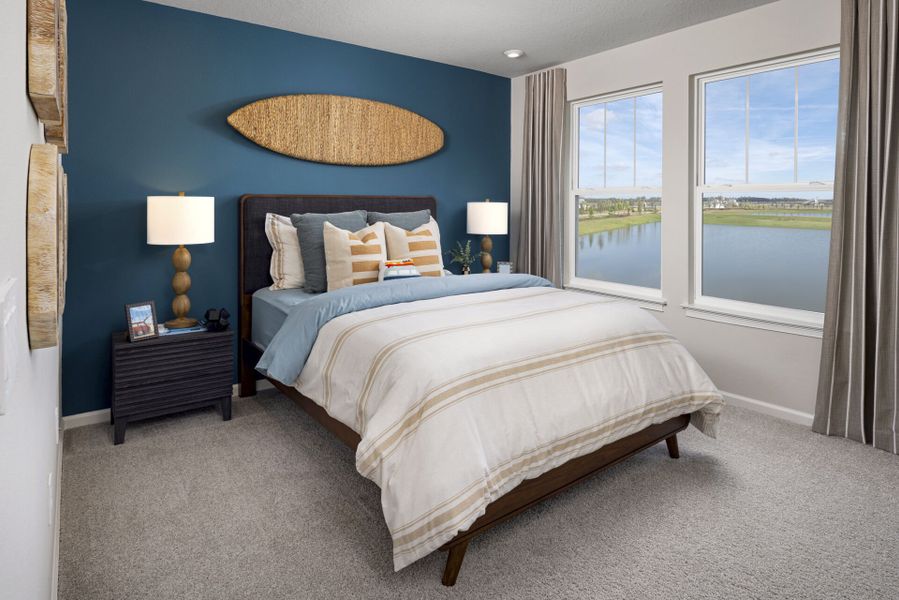 Representative furnished interior of a home built from the Seastone by Mattamy Homes in Crosswind Ranch, Parrish (Image 16).