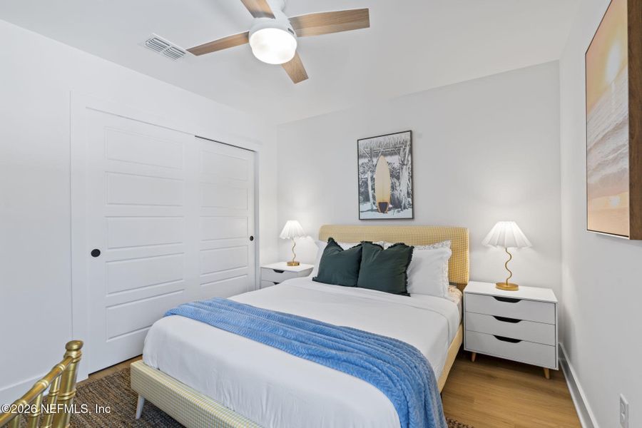 Furnished interior view inside a new home in , Jacksonville Beach (Image 43).