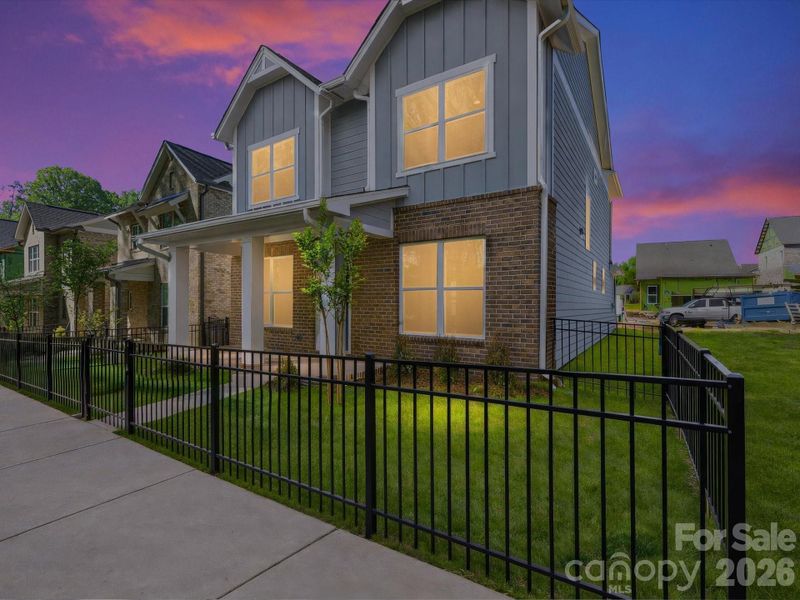 Front exterior of a new home in Whitley Preserve – Park Collection, Mint Hill, NC, highlighting curb appeal (Image 1). Front exterior of a new home in Whitley Preserve – Park Collection, Mint Hill, NC, highlighting curb appeal (Image 1).