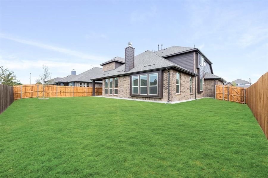 Front exterior of a new home in West Crossing, Anna, TX, highlighting curb appeal (Image 2).