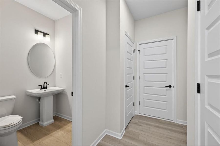 Furnished interior view inside a new home in Sanders Park, Austell (Image 8).