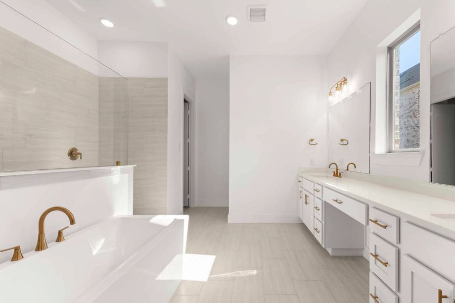 Primary Bathroom featuring the Serene Collection