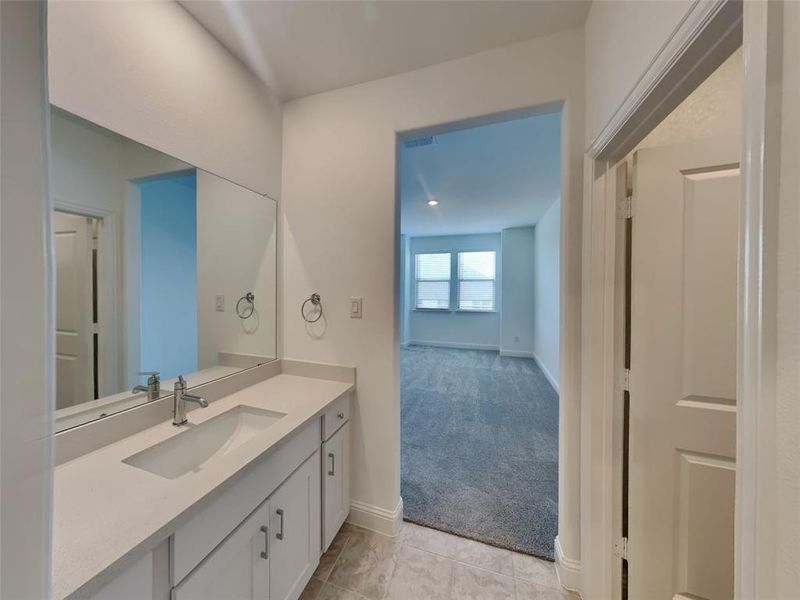 Furnished interior view inside a new home in The Ridge at Northlake 60s, Northlake (Image 5). Furnished interior view inside a new home in The Ridge at Northlake 60s, Northlake (Image 5).