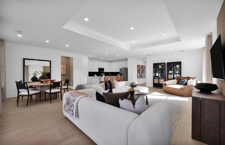 Representative furnished interior of a home built from the Mystique by Pulte Homes in Lakeview Estates, Palm Coast (Image 13).