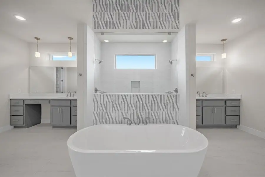 Furnished interior view inside a new home in Santa Rita Ranch, Liberty Hill (Image 6).