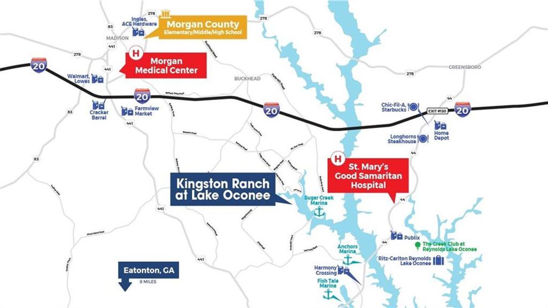 Image 84 of a home in Kingston Ranch at Lake Oconee.