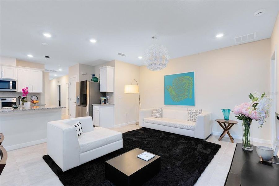 Furnished interior view inside a new home in Cypress Hammock, Kissimmee (Image 18).