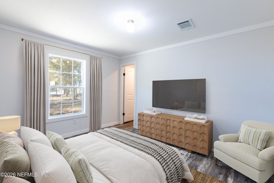 Furnished interior view inside a new home in , Lake Butler (Image 16).