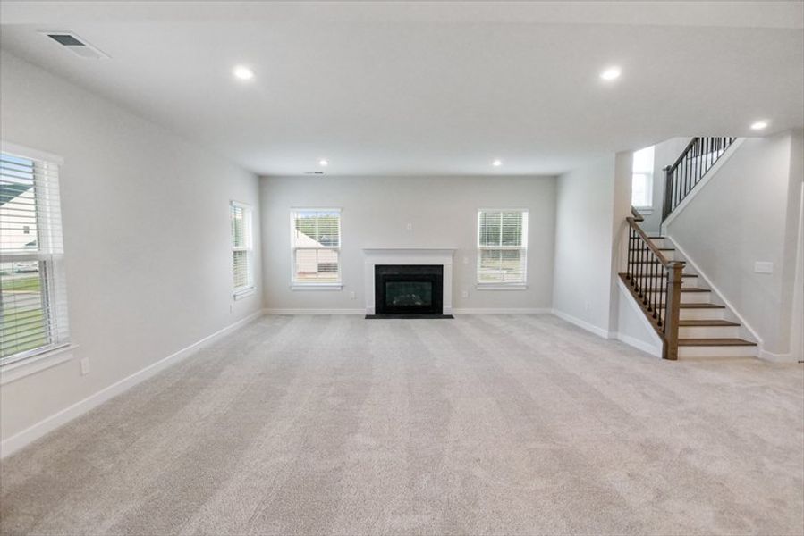 Spacious, unfurnished interior of a new home in Everly Estates, Spartanburg (Image 25). Spacious, unfurnished interior of a new home in Everly Estates, Spartanburg (Image 25).
