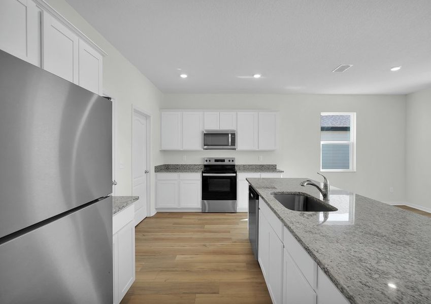 Test out new recipes in upgraded kitchen