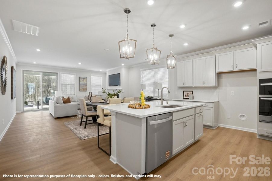 Photo is for representation purposes of floorplan only - colors, finishes, and options will vary