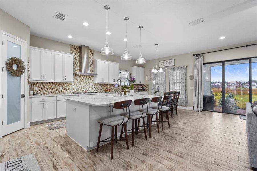 Furnished interior view inside a new home in , Parrish (Image 53).