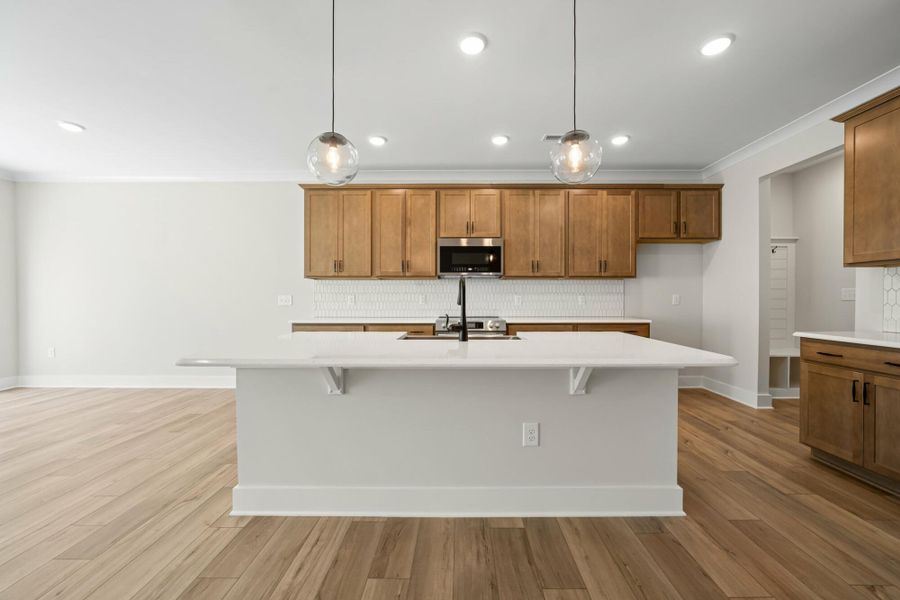 Furnished interior view inside a new home in Harbor Crossing, Greensboro (Image 7).