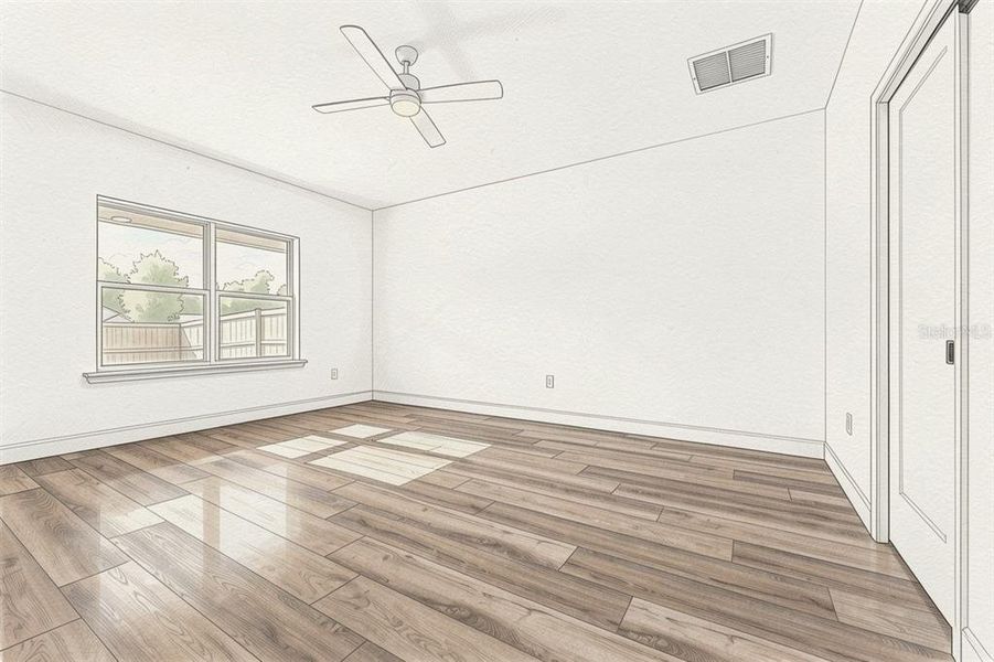 Spacious, unfurnished interior of a new home in , Newberry (Image 7).