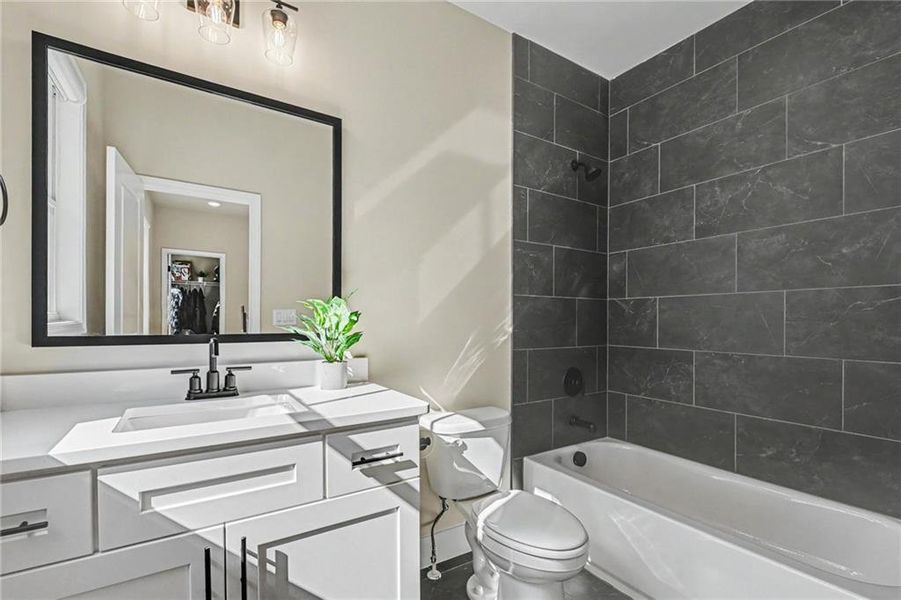Furnished interior view inside a new home in , Smyrna (Image 12).