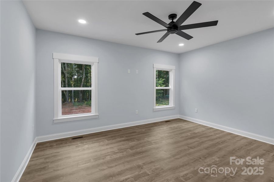 Spacious, unfurnished interior of a new home in , Iron Station (Image 29).