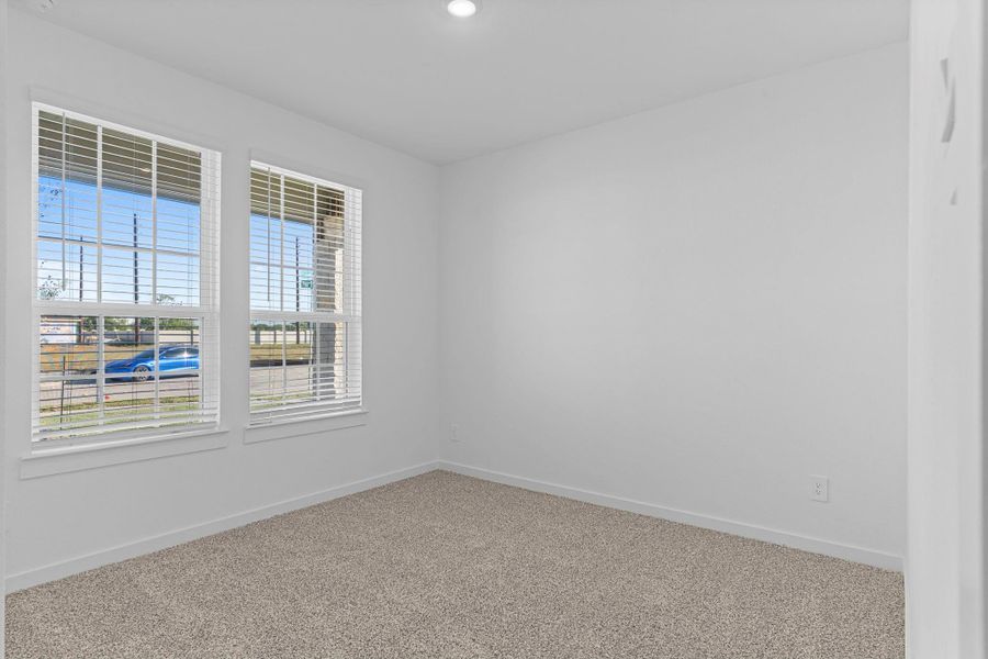 Spacious, unfurnished interior of a new home in Alexander, Pearland (Image 18). Spacious, unfurnished interior of a new home in Alexander, Pearland (Image 18).