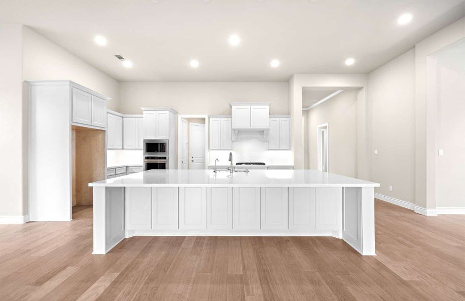 Furnished interior view inside a new home in Audubon 60′, Magnolia (Image 10).