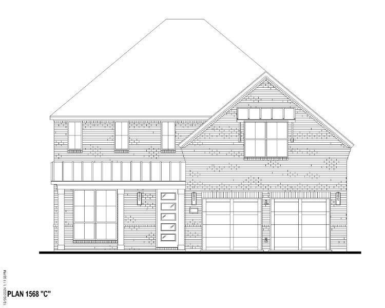 Plan 1568 Elevation C