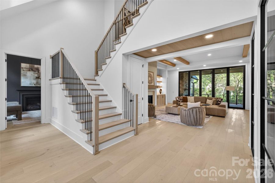 Furnished interior view inside a new home in , Charlotte (Image 18).