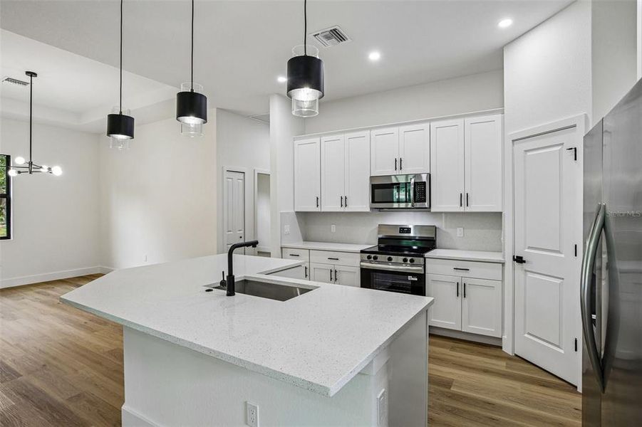 Furnished interior view inside a new home in , North Port (Image 6).