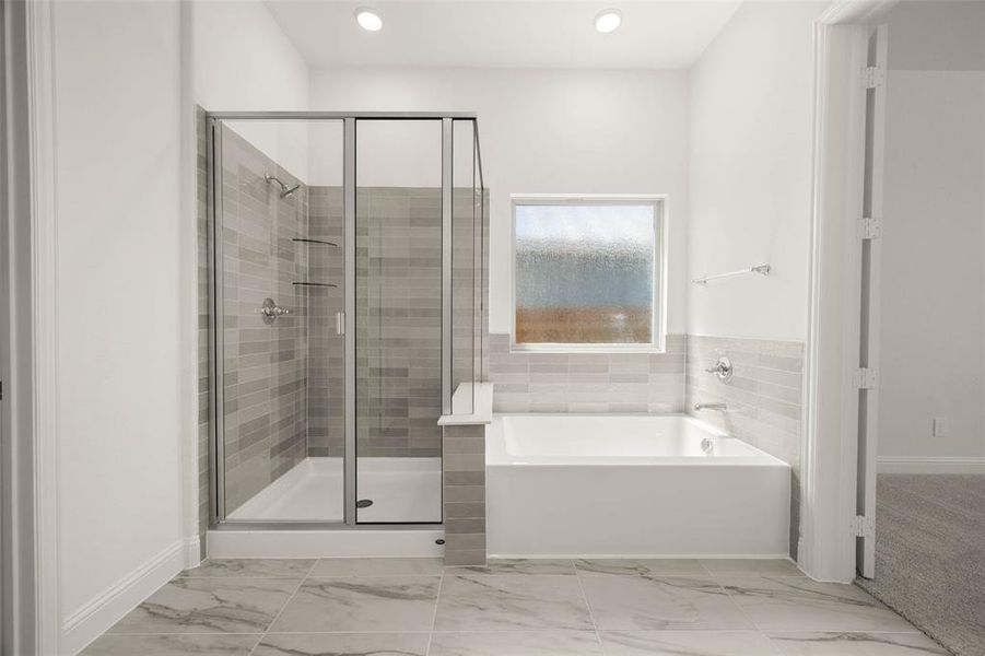 Furnished interior view inside a new home in The Oaks, Red Oak (Image 9). Furnished interior view inside a new home in The Oaks, Red Oak (Image 9).