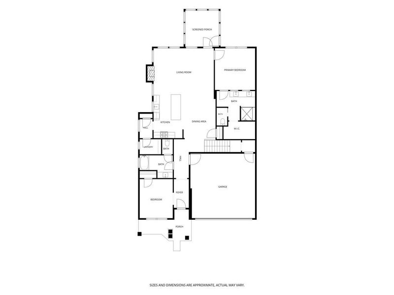 2D floor plan layout of this home in , Jasper, GA (Image 4).