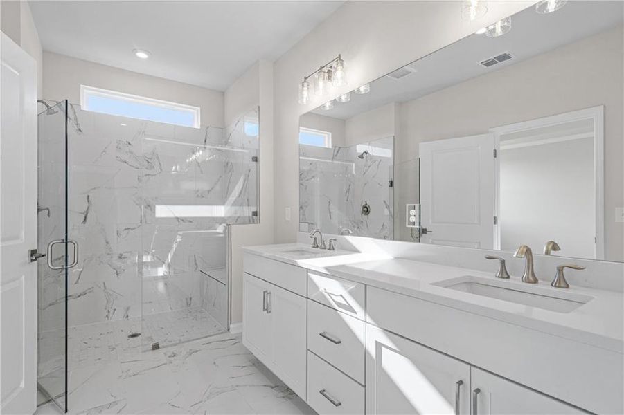 Furnished interior view inside a new home in Kelly Preserve, Loganville (Image 10).