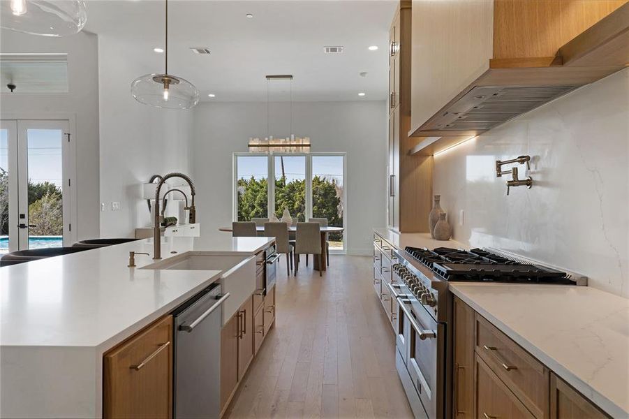 Furnished interior view inside a new home in , Heath (Image 11). Furnished interior view inside a new home in , Heath (Image 11).