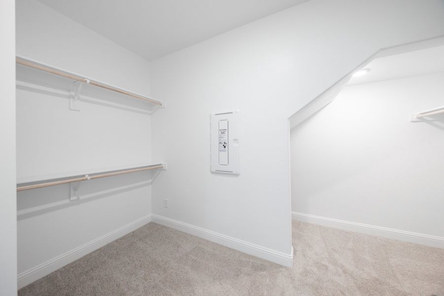Spacious, unfurnished interior of a new home in Brookville Estates, Forney (Image 24). Spacious, unfurnished interior of a new home in Brookville Estates, Forney (Image 24).