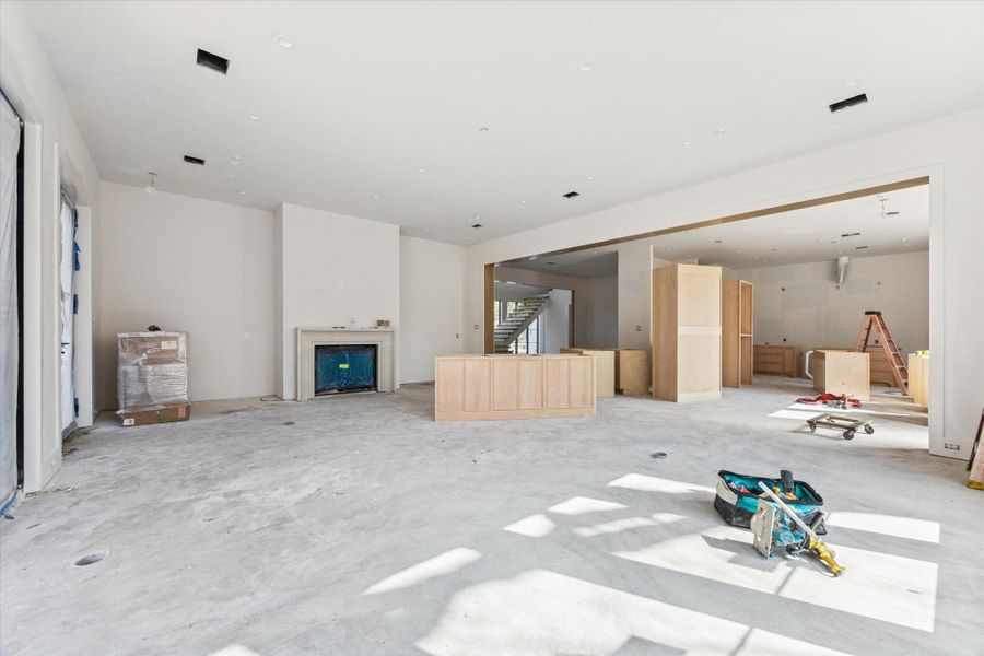 In-progress construction of a new home in , Houston, TX (Image 18). In-progress construction of a new home in , Houston, TX (Image 18).