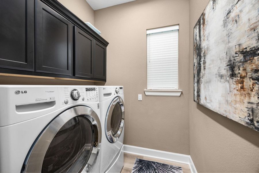 Furnished interior view inside a new home in , Katy (Image 10).