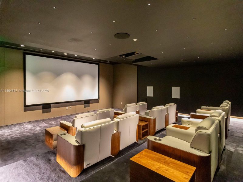 Furnished interior view inside a new home in , Miami (Image 38).