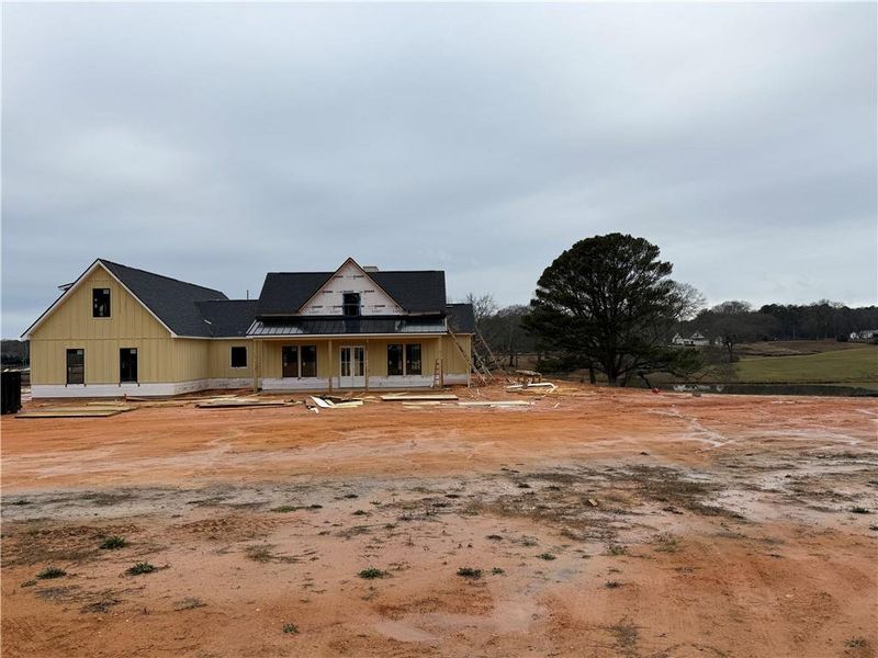 In-progress construction of a new home in , Dallas, GA (Image 4).