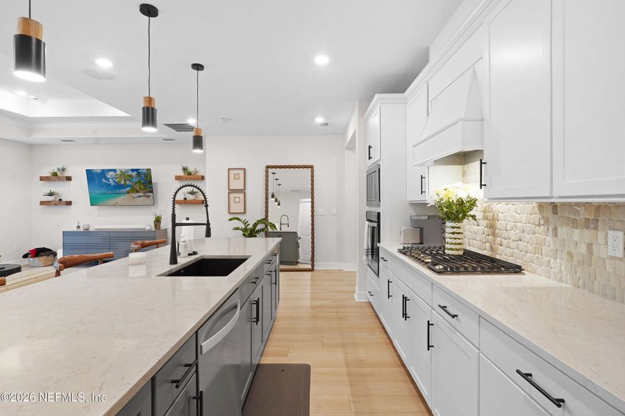 Furnished interior view inside a new home in , Jacksonville (Image 7).