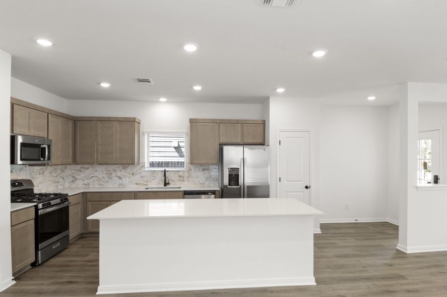Representative furnished interior of a home built from the Oak by Pacesetter Homes in Blanco Vista, San Marcos (Image 12). Representative furnished interior of a home built from the Oak by Pacesetter Homes in Blanco Vista, San Marcos (Image 12).